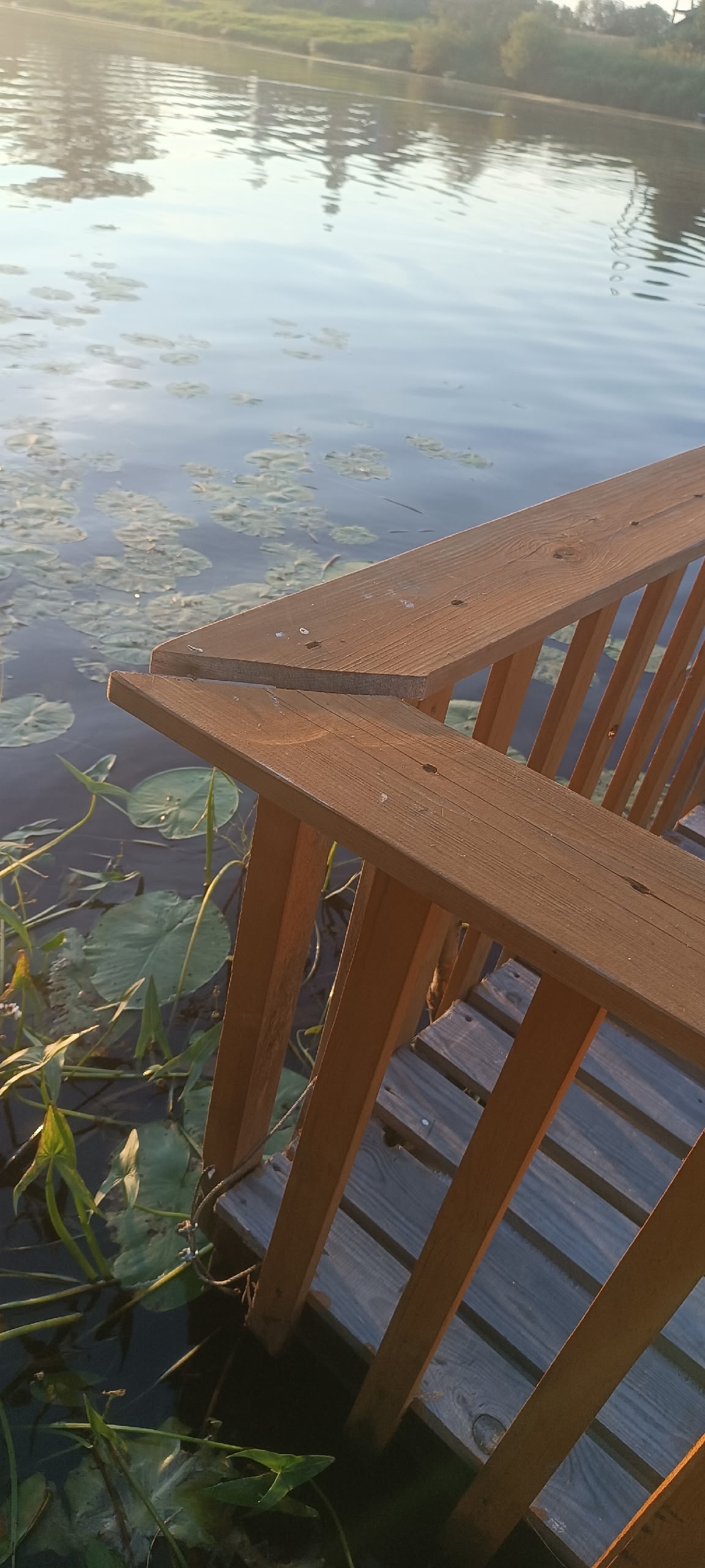 В одной из карельских деревень вандалы испортили пирс