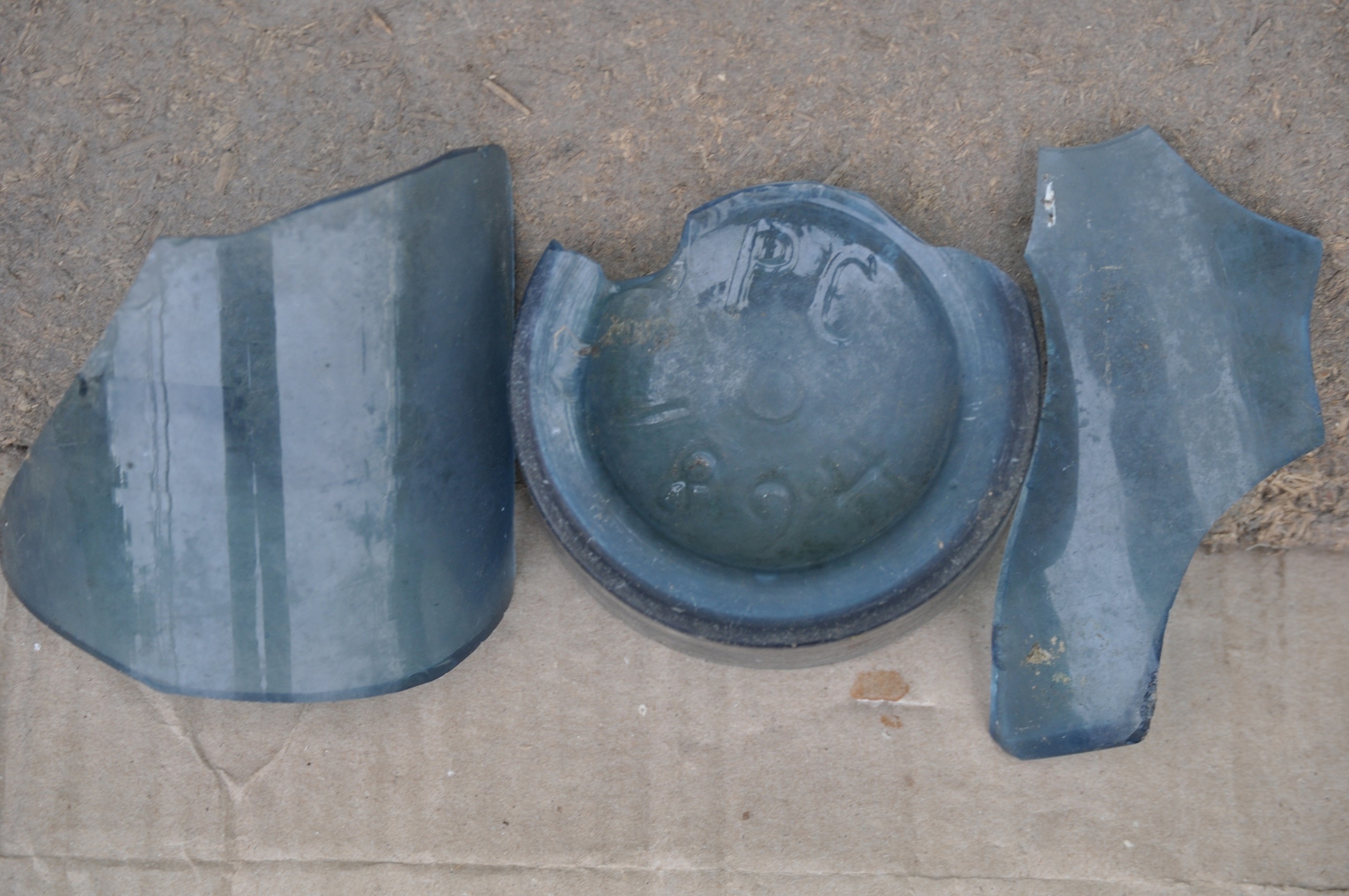 В Карелии нашли стеклянную бутылку с клеймом Питкярантского завода