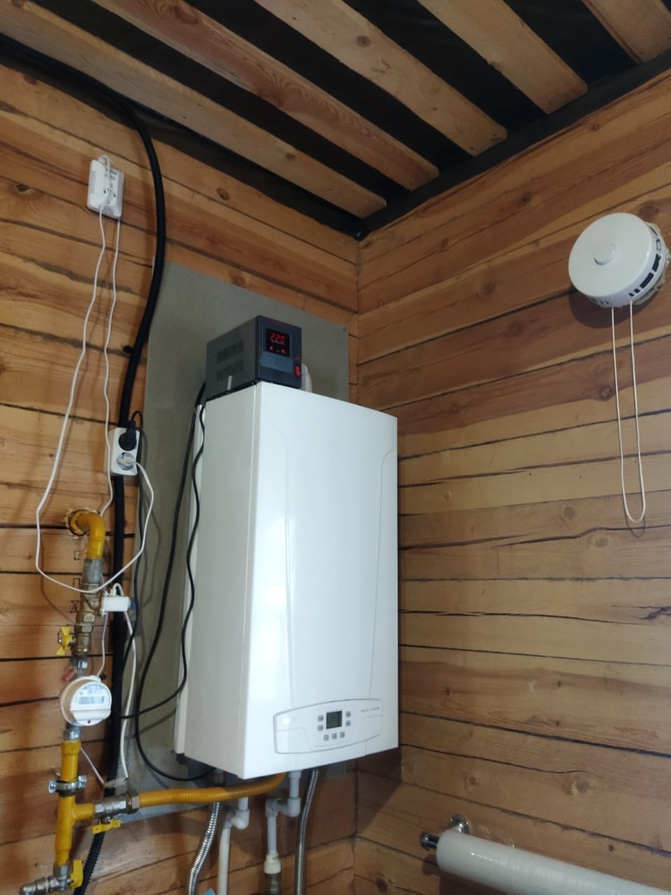 Семье из Прионежского района помогли провести газ