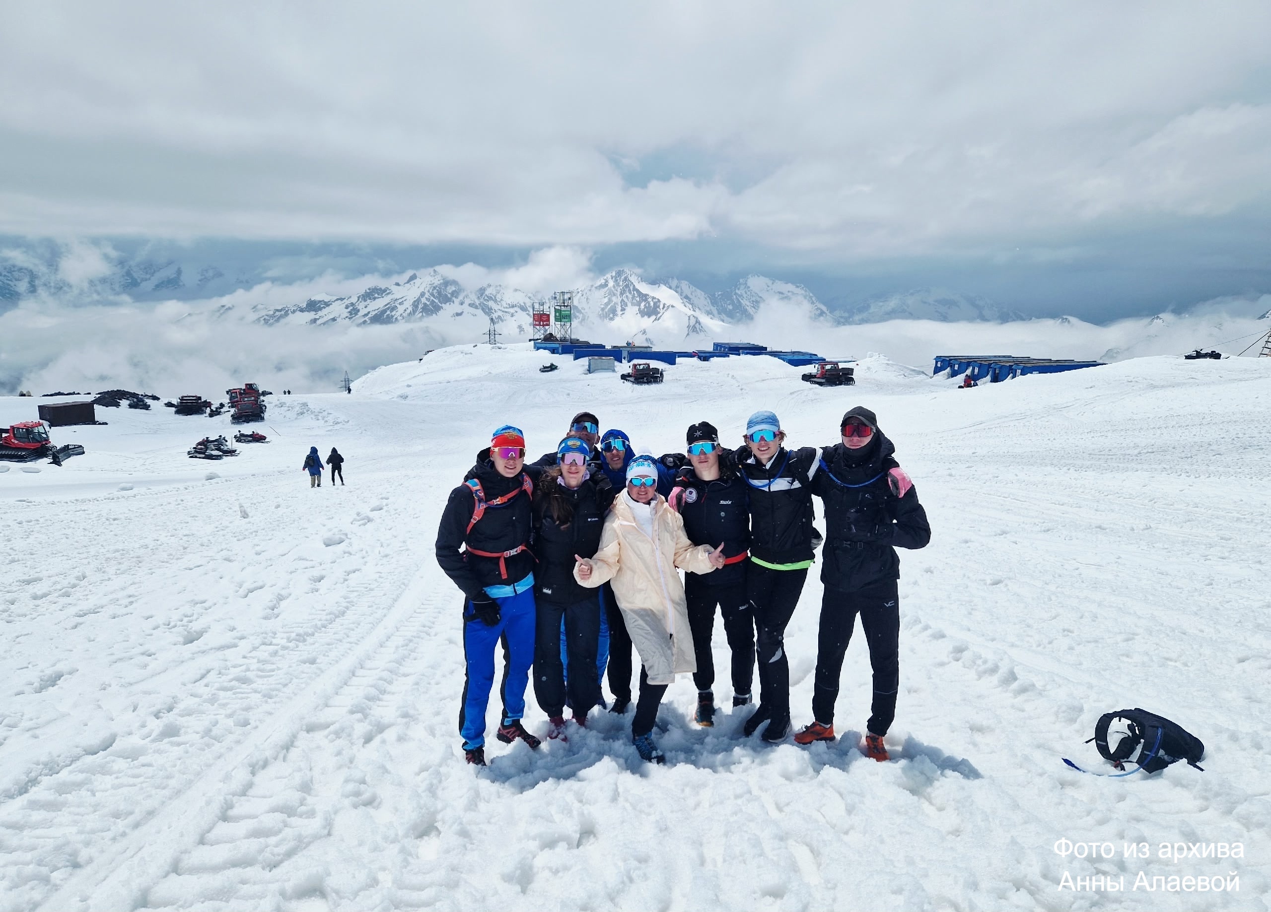Карельские лыжники укрепили выносливость на склонах Эльбруса
