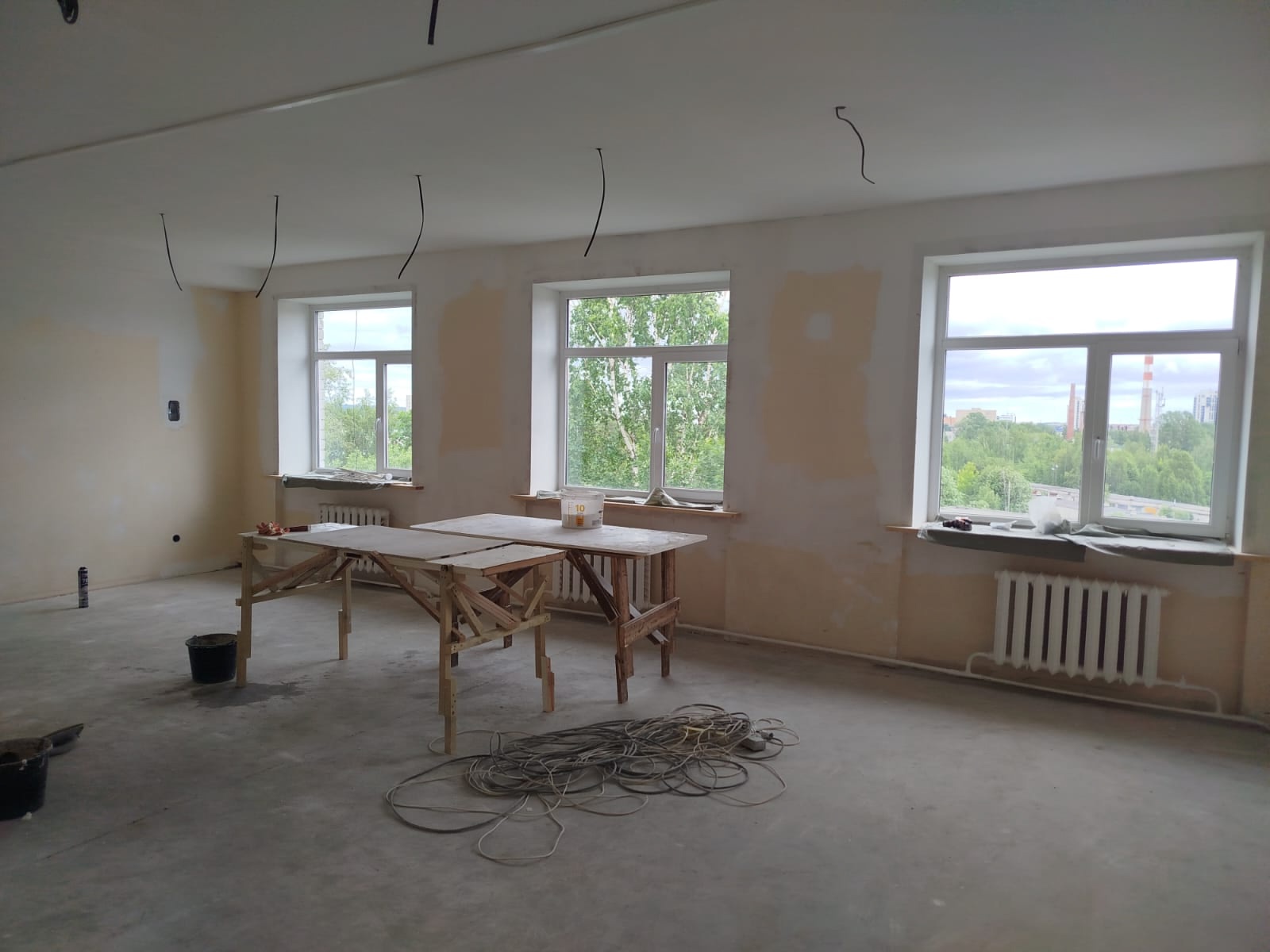 В Карельском кадетском корпусе готовят инженерные кабинеты к новому учебному году