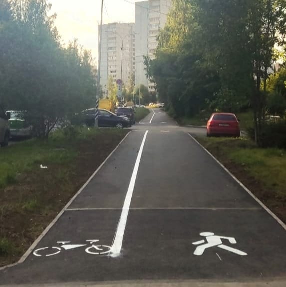 Инна Колыхматова откликнулась на просьбу жителей о велоинфраструктуре