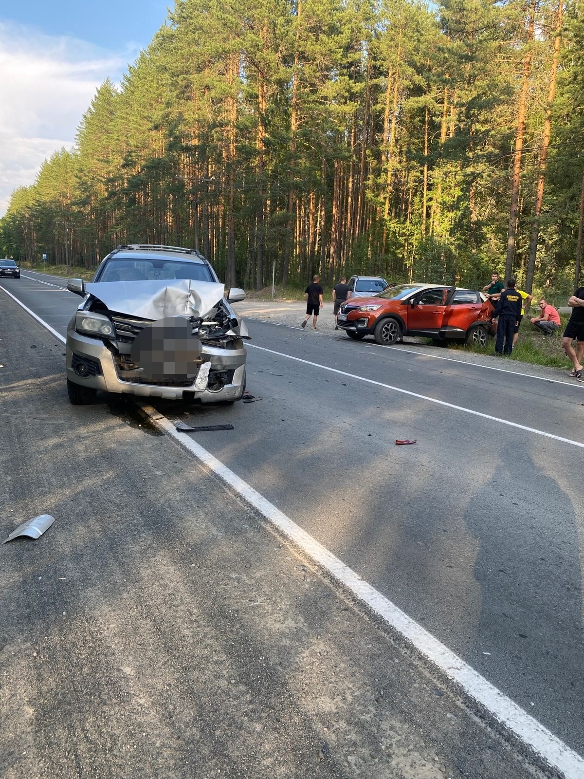 Двое детей доставлены в больницу после ДТП под Петрозаводском