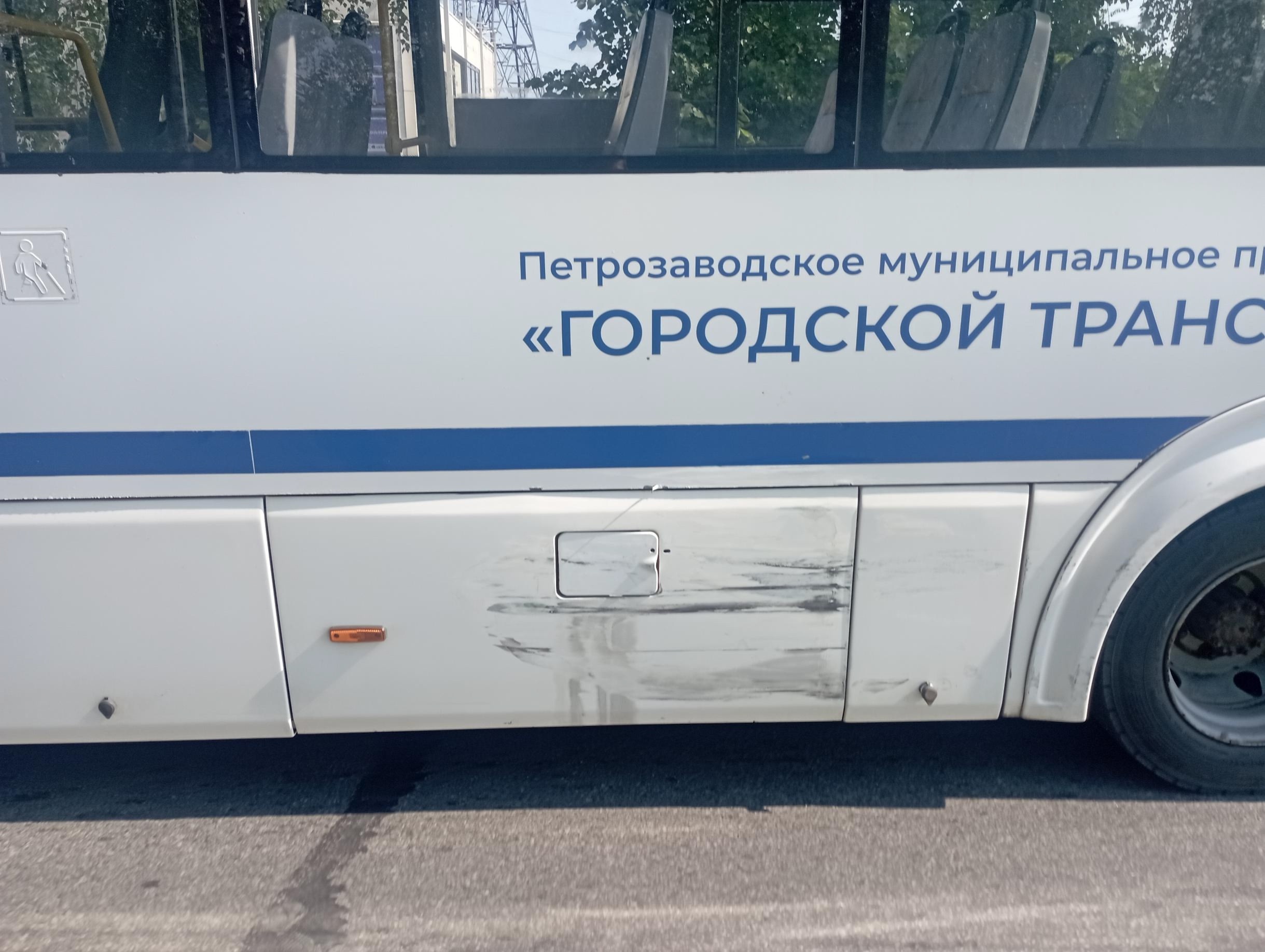 Пассажирка пострадала в ДТП с автобусом в Петрозаводске