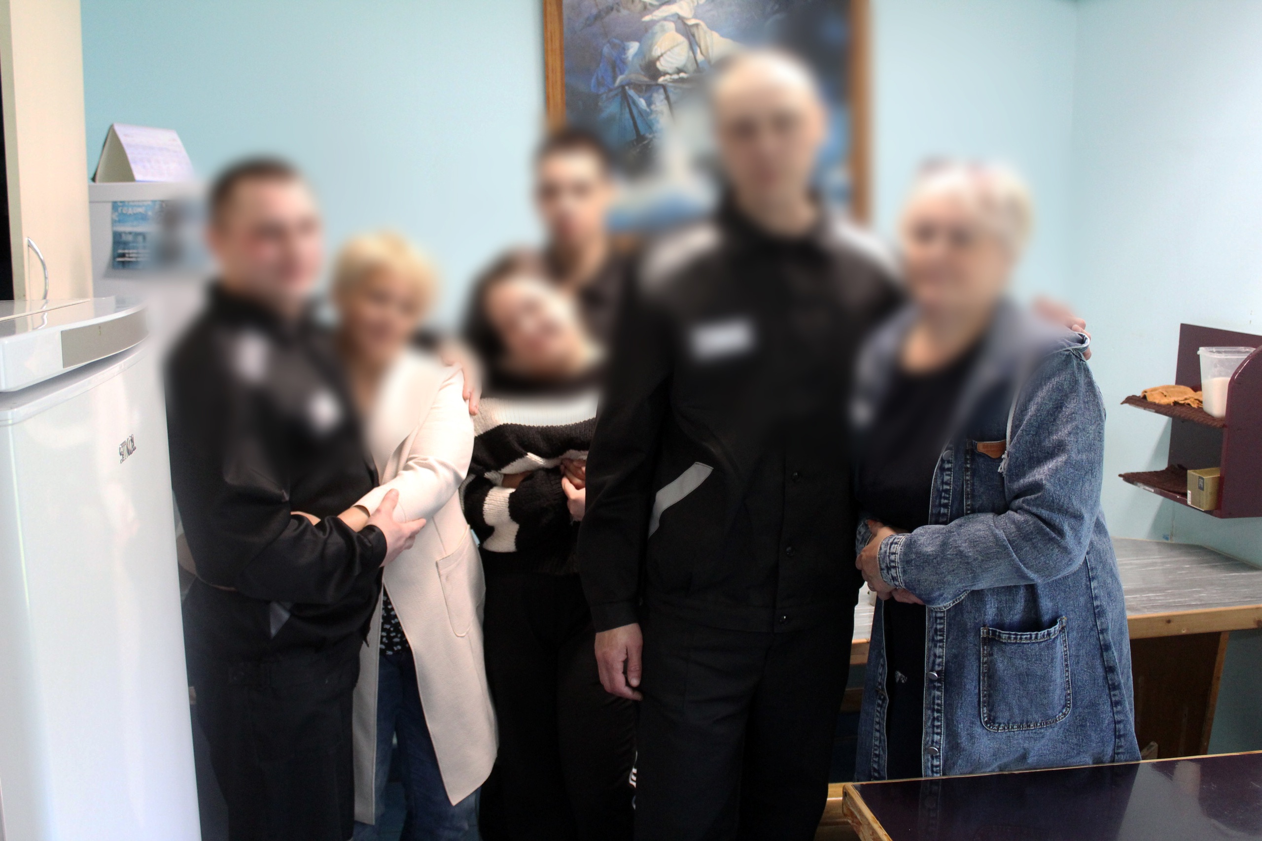 В СИЗО-1 Петрозаводска заключенные встретились с близкими