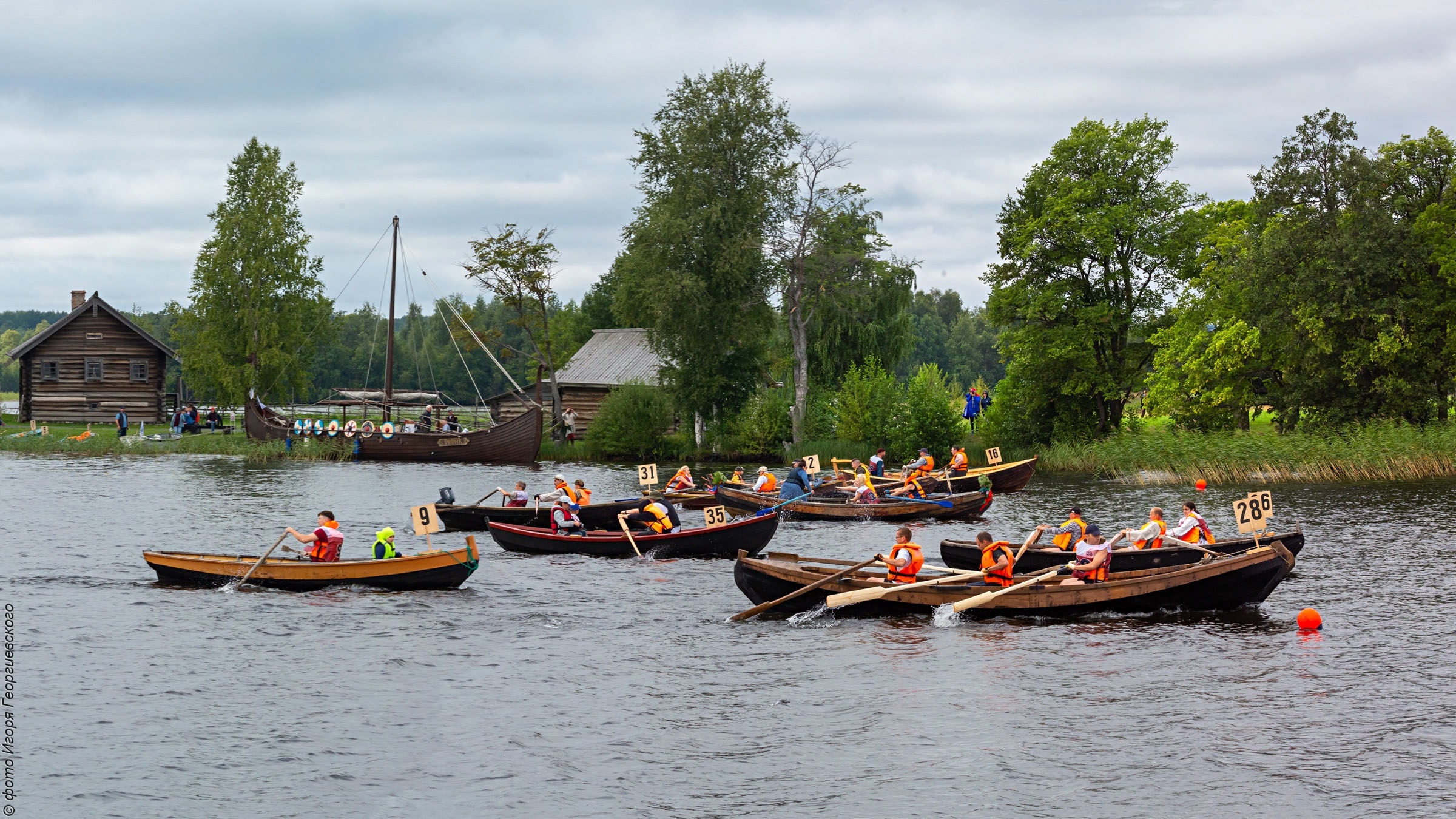 На острове Кижи снова соберутся мастера весла