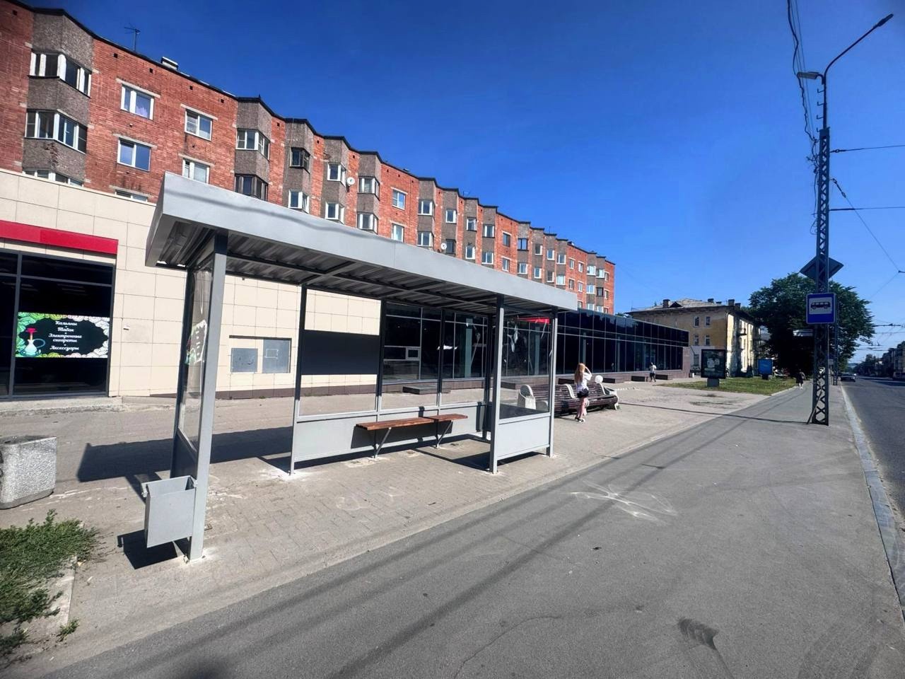 Четыре новые остановки поставили в Петрозаводске