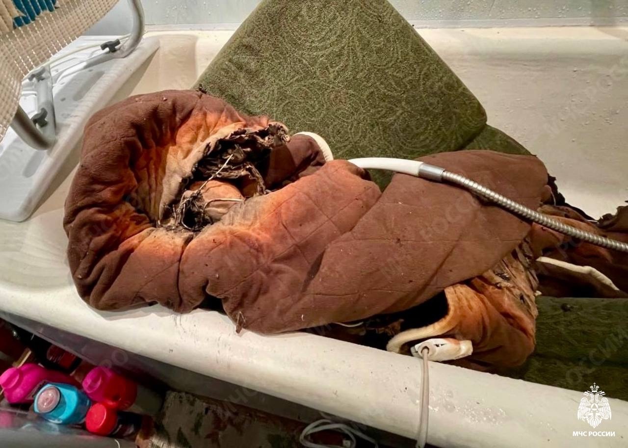 Электроодеяло стало причиной пожара в городе бумажников Карелии