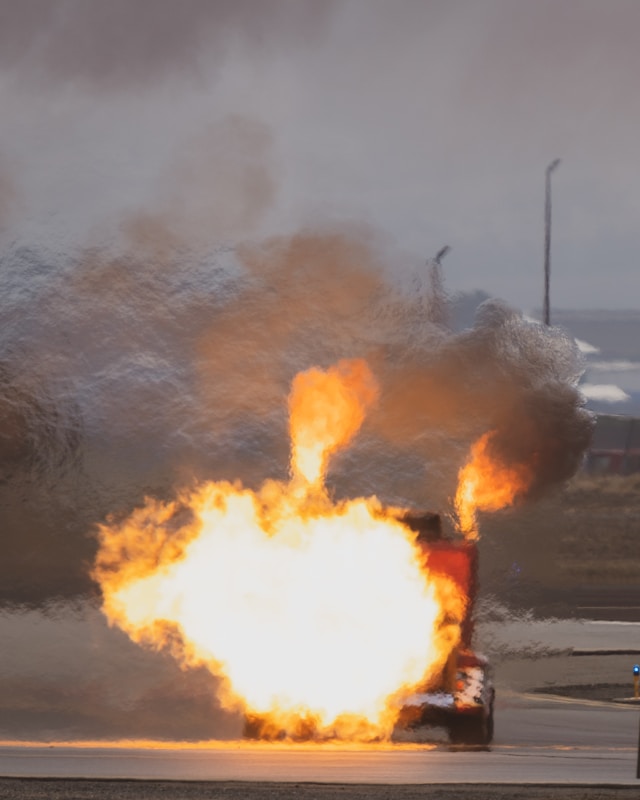 Автомобиль сгорел на дороге в Кондопожском районе