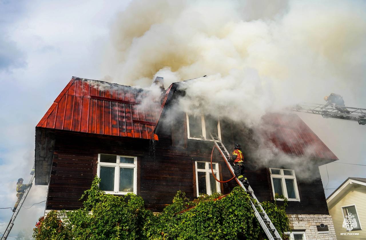 Появились подробности страшного пожара в Сайнаволоке