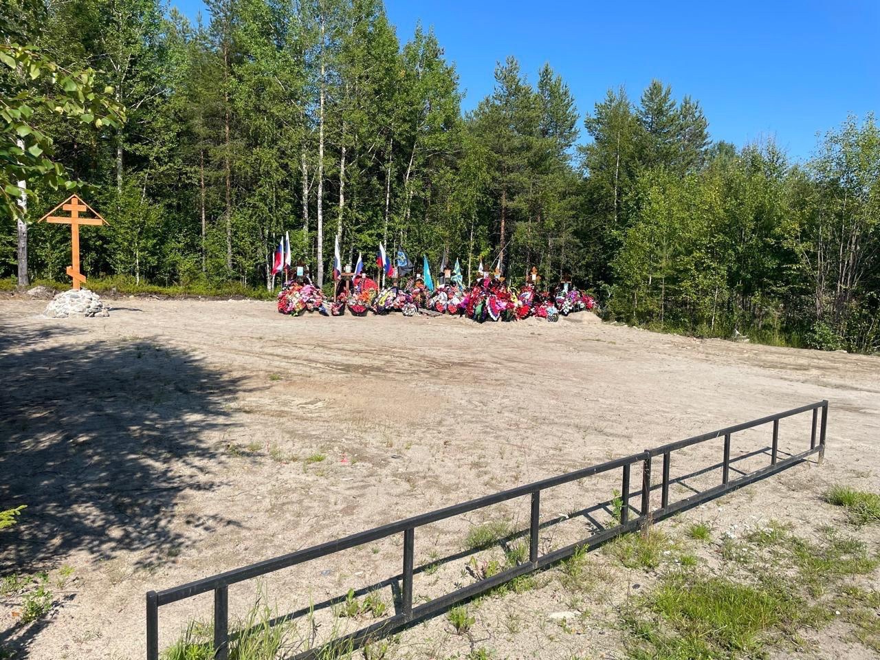 В Кемском районе проводят работы по содержанию воинских захоронений