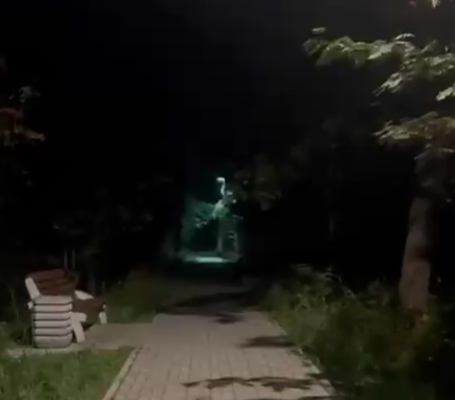 Настоящий фильм ужасов в Соломенном сняли вечером горожане