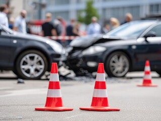 Две легковушки столкнулись на перекрестке в Петрозаводске