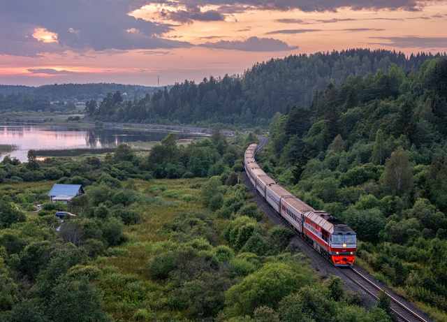 «Ласточки» между Псковом и Петрозаводском перевезли 35,7 тыс. пассажиров в январе-июле