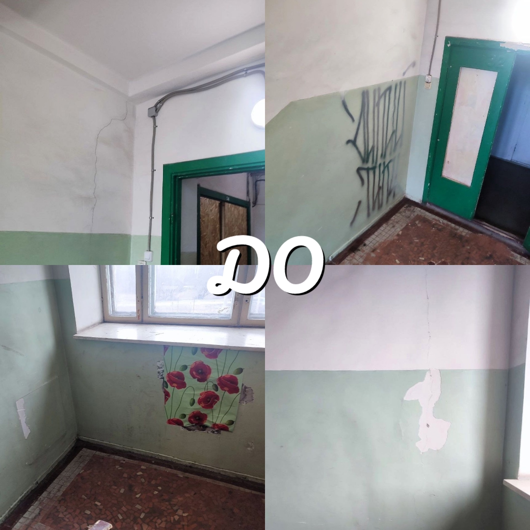 Управляющая компания отремонтировала подъезд после предписания Госкомитета