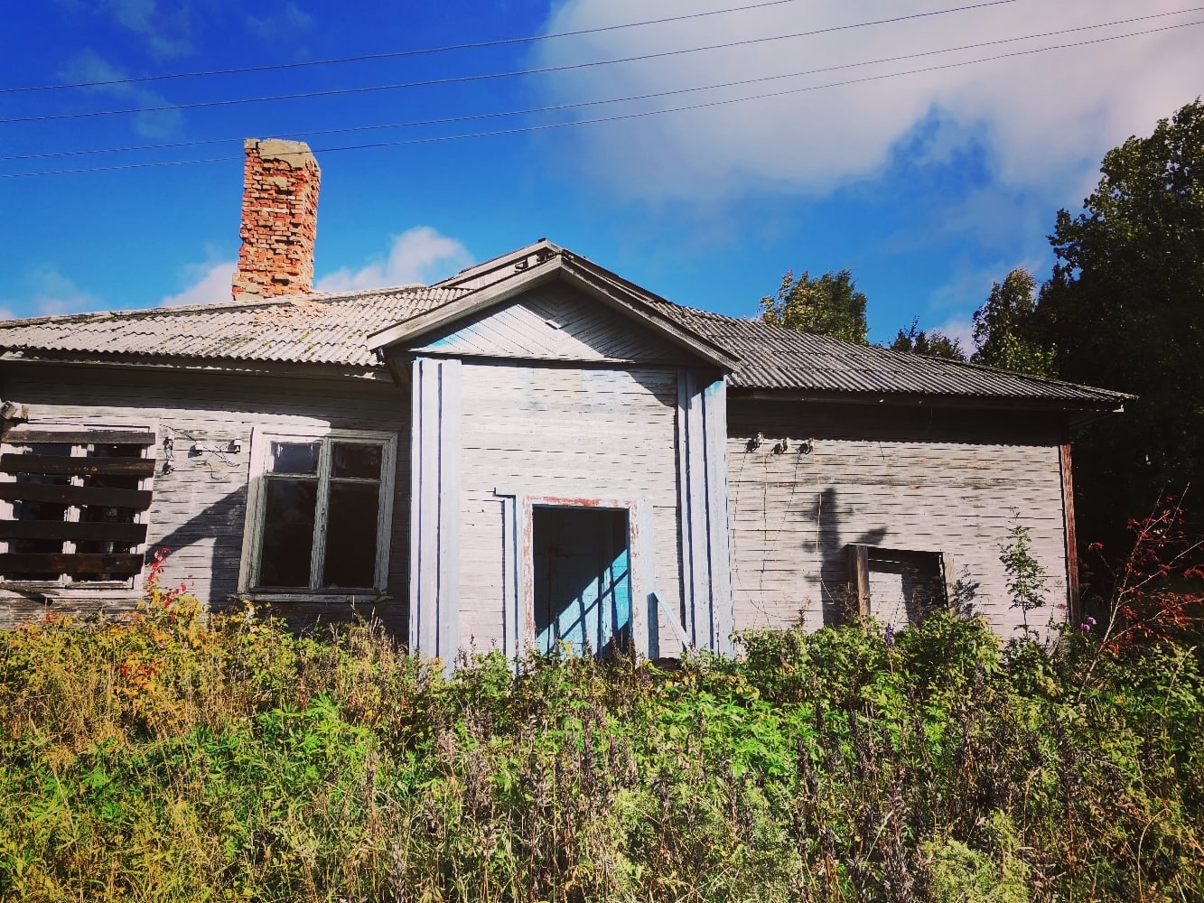 Заброшенная школа в Карелии напомнила о прошлом