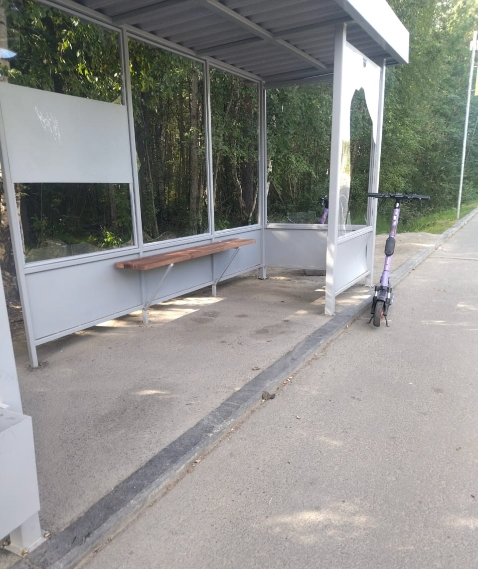 Новая остановка не простояла целой и ночь в Петрозаводске