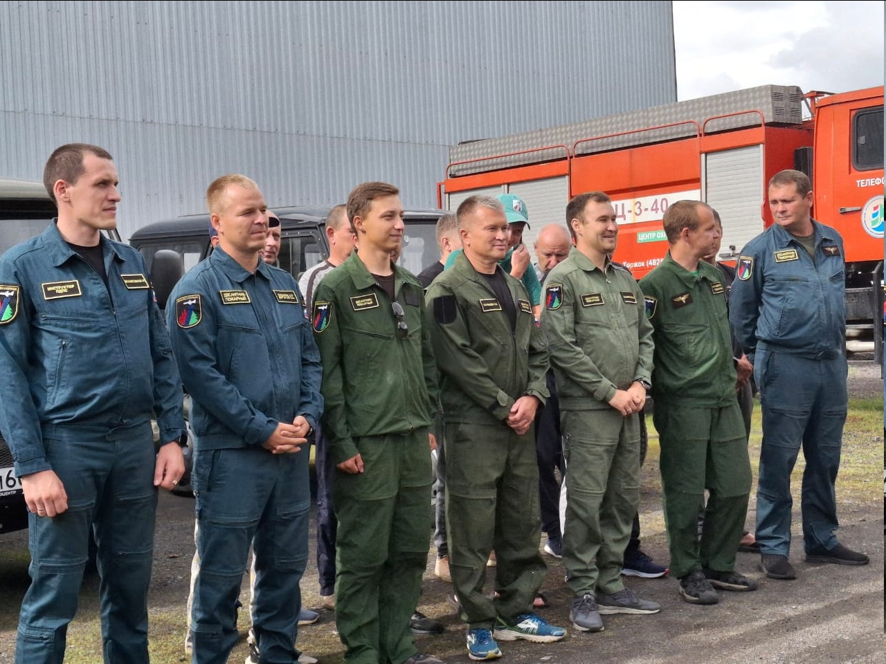 Парни едут домой: десантников из Марий Эл проводили в Карелии