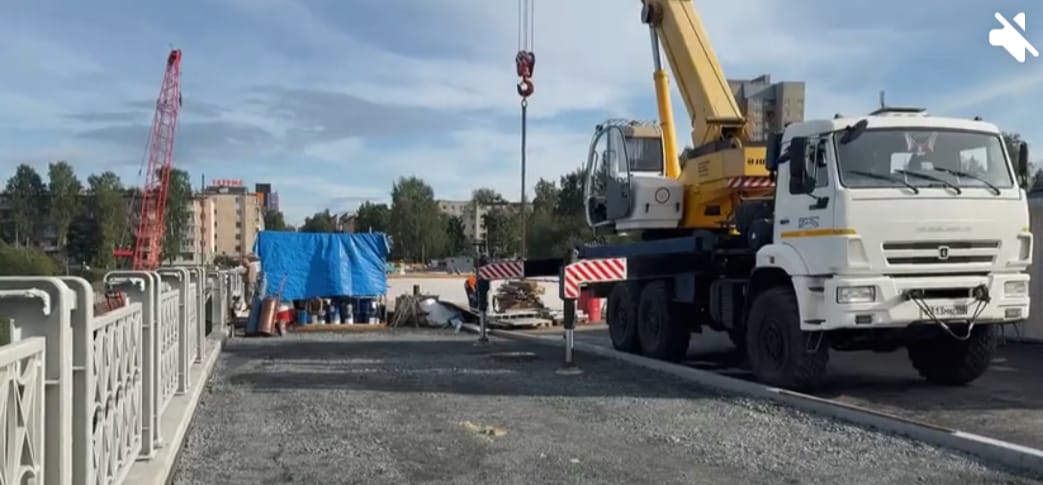 Стало известно, когда откроют Лобановский мост в Петрозаводске