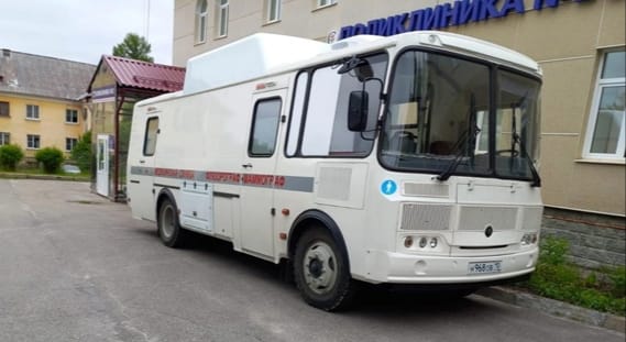 Передвижной маммограф будет работать в Надвоицах до 5 сентября Передвижной маммограф будет работать в Надвоицах до 5 сентября