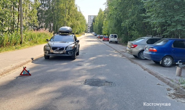 Жительница Костомукши получила травмы после ДТП в черте города