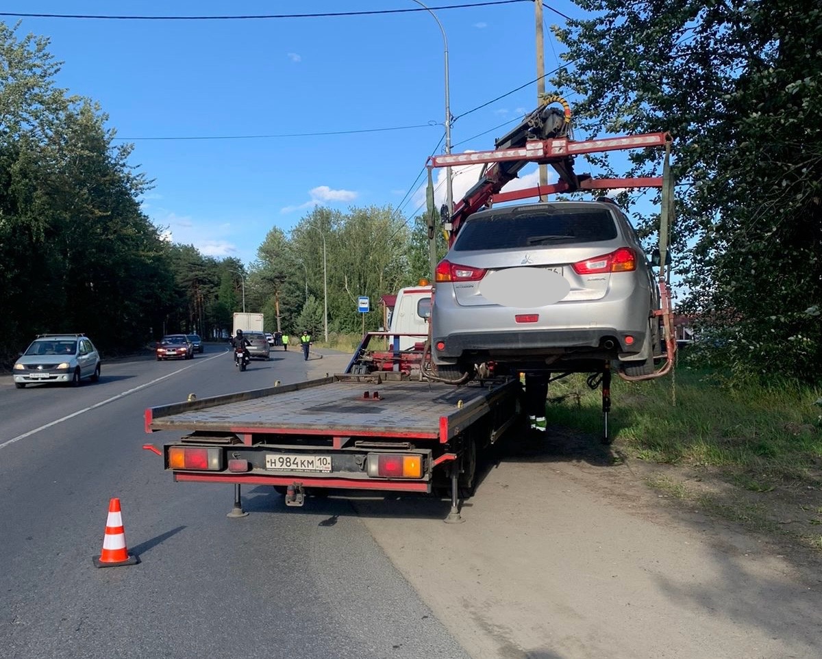 В Петрозаводске водители без прав попались в сети для нетрезвых и попали на деньги