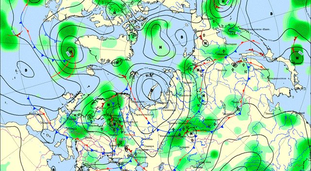 Грозовые ливни с градом и шквалистым ветром скоро обрушатся на Карелию