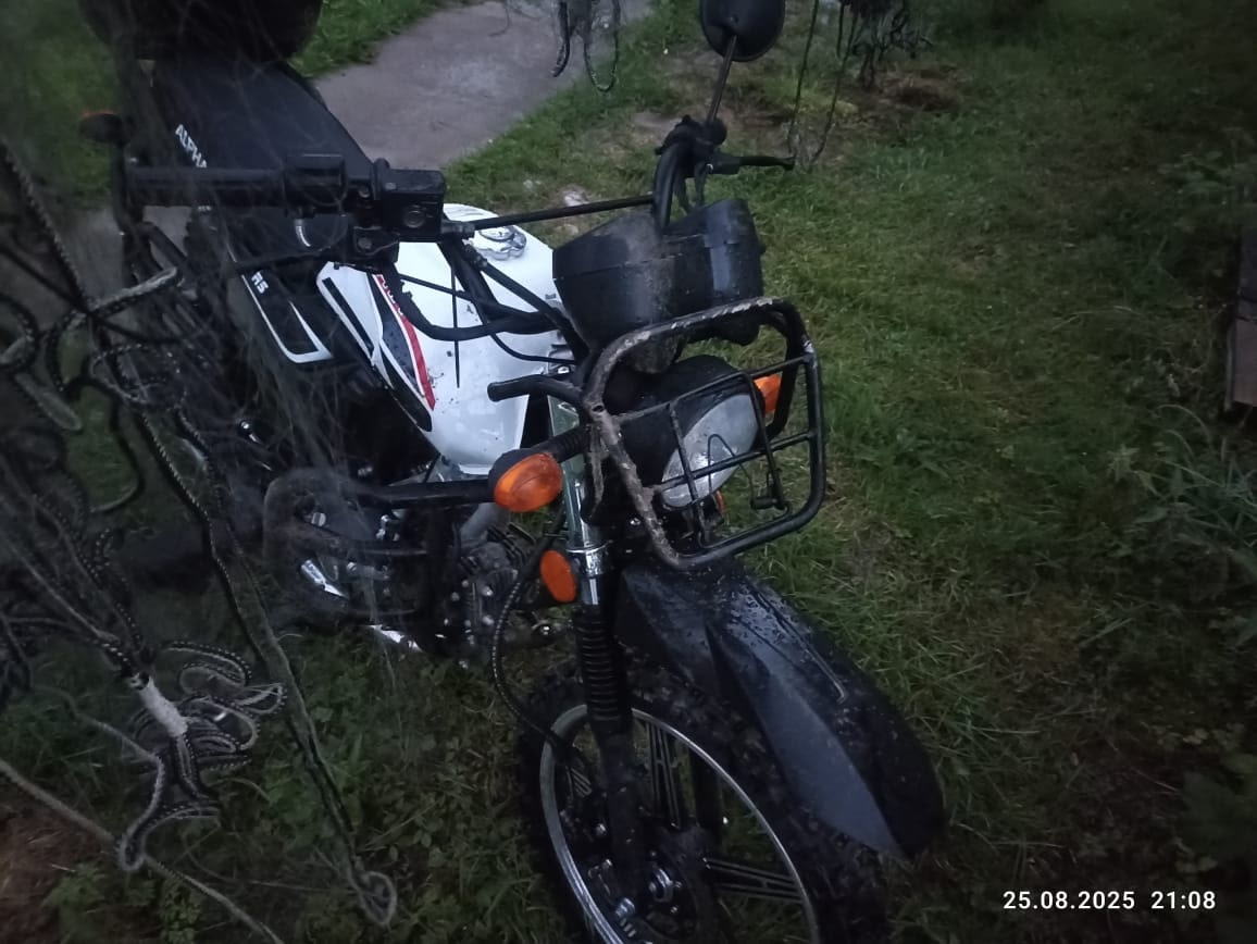 Ребенок за рулем мопеда пострадал в Муезерском районе