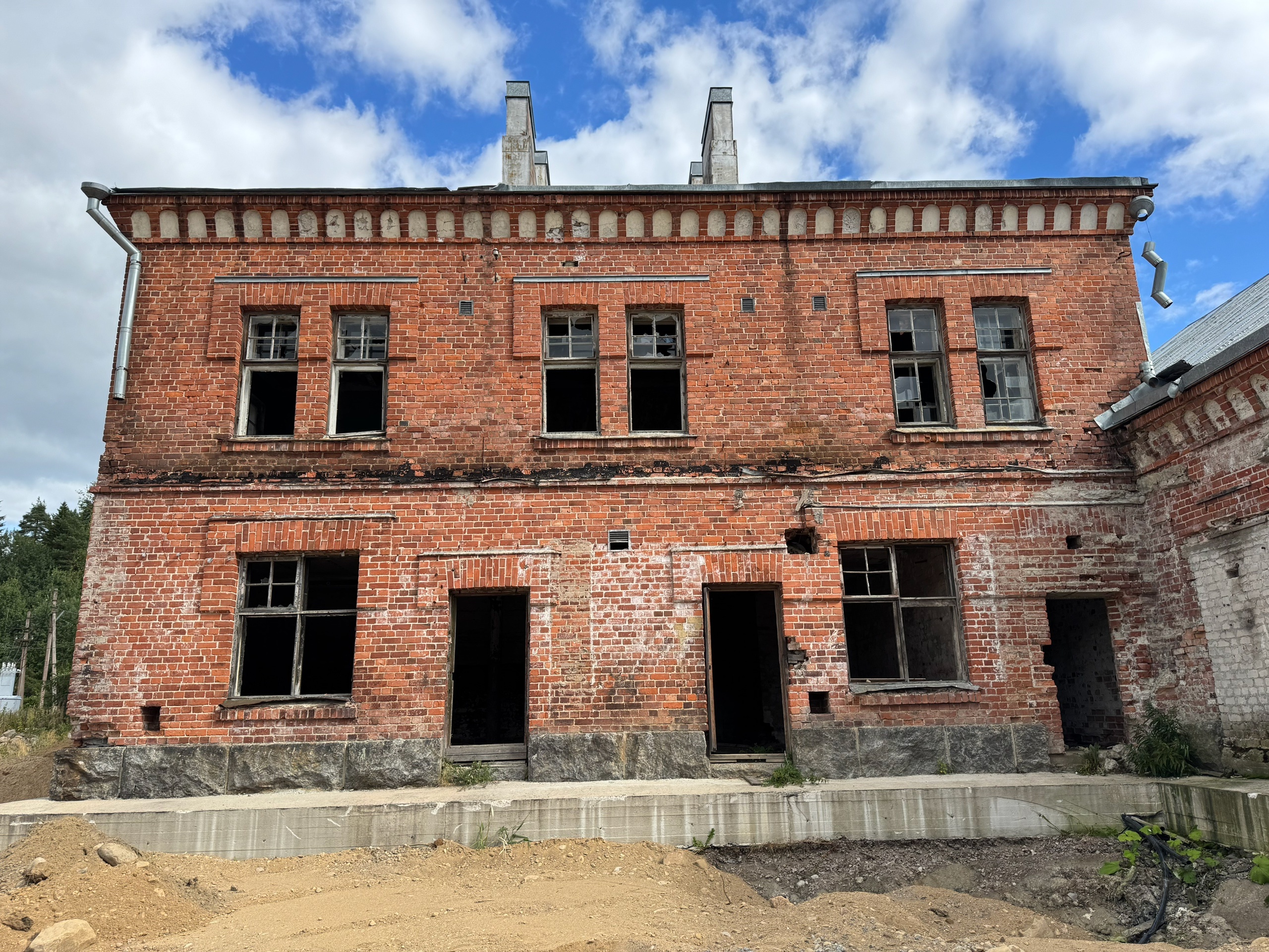 В Карелии началось восстановление исторической усадьбы