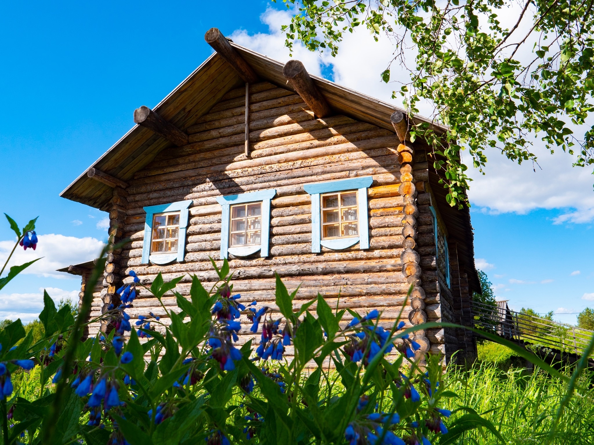 В Карелии возрождают деревню по старинным технологиям