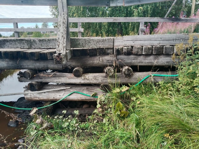 Деньги нашли на ремонт моста в селе Колежма