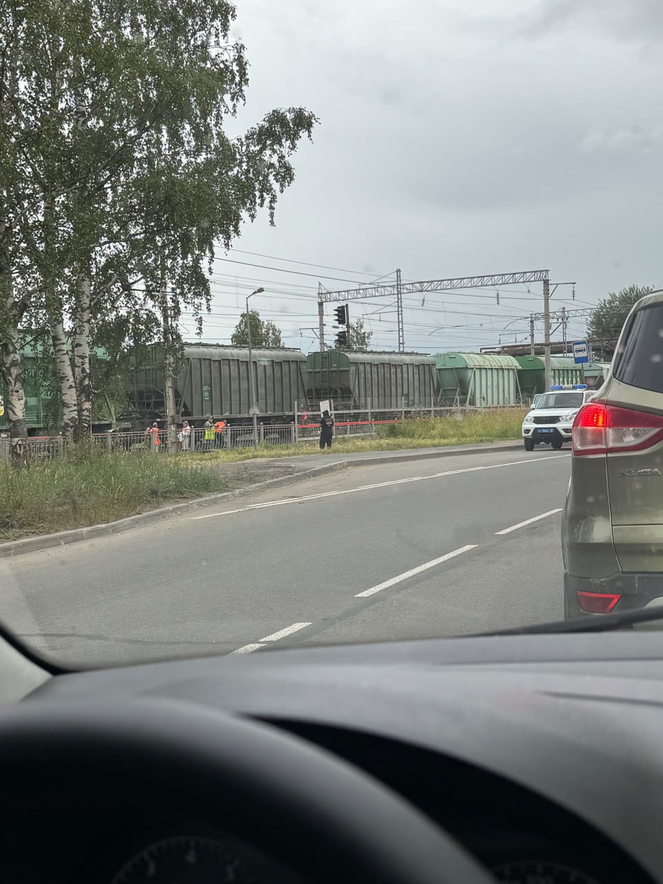 Поезд сбил насмерть женщину в Петрозаводске