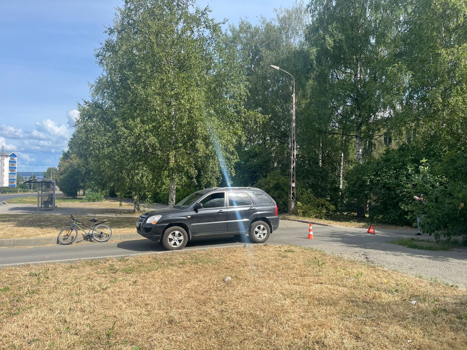 Автоледи сбила ребенка на велосипеде в спальном районе Петрозаводска