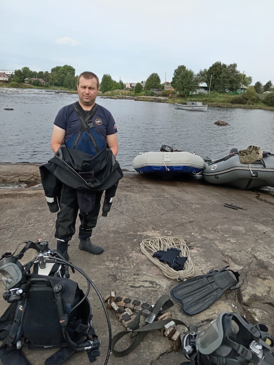 Утонувшего в реке Выг мальчика нашли