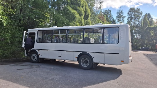 Свершилось: в Валдай приехал новый автобус