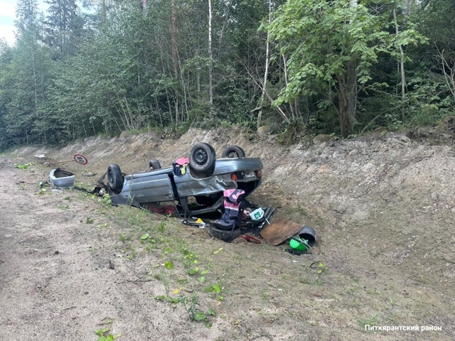 Дети и водитель пострадали в ДТП в районе Карелии