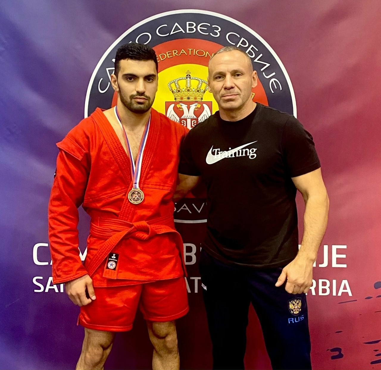 Карельский самбист взошел на подиум в Сербии