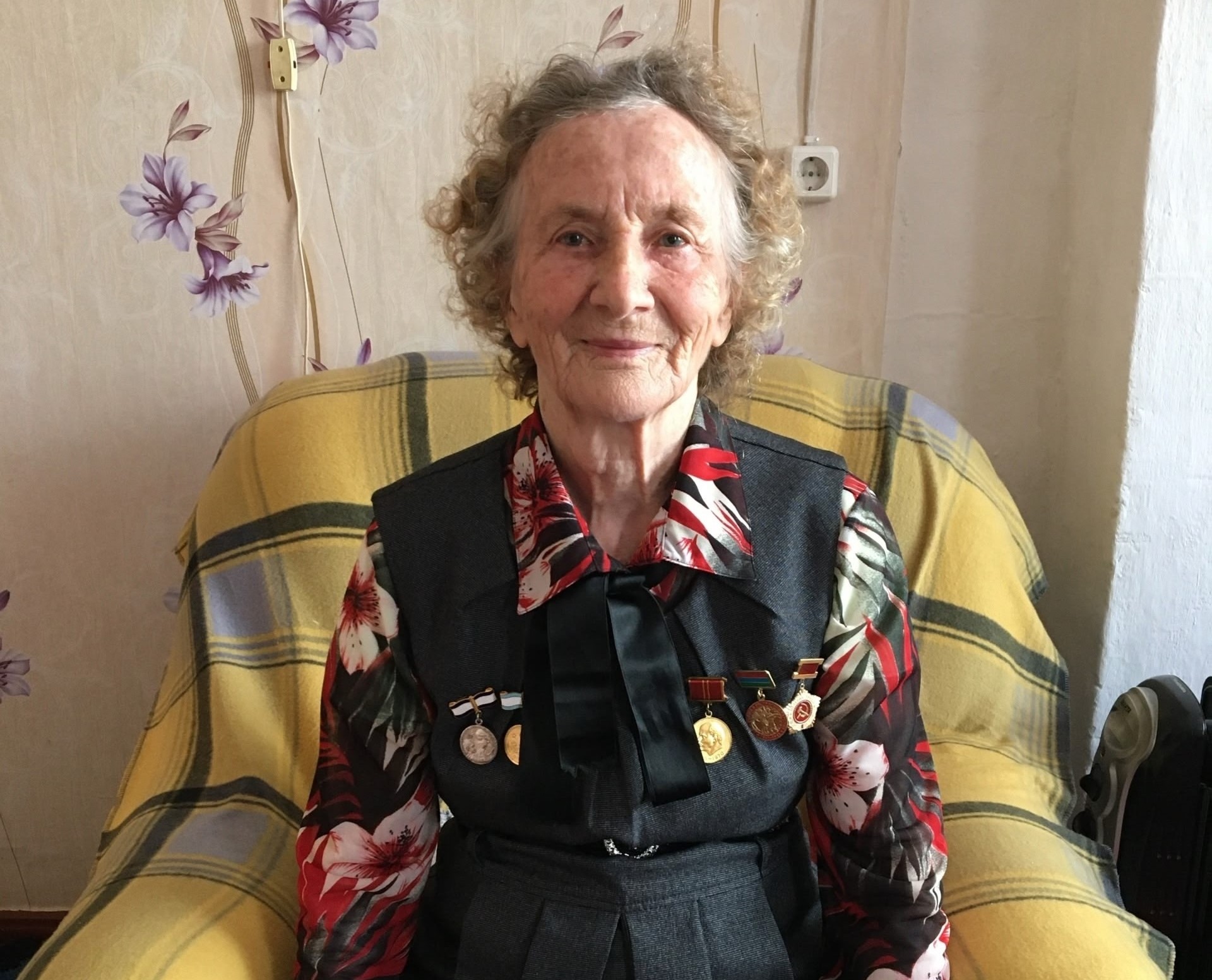 Жительница поселка Райконкоски Мария Филиппова отметила 90-летний юбилей