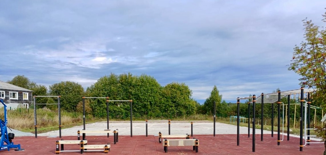 В Вешкелице открыли новую спортивную площадку ГТО