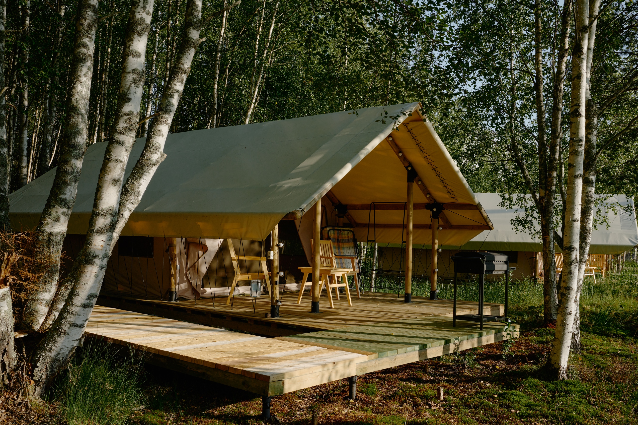 Новые модульные отели и исторические локации появятся у водопада Белые Мосты