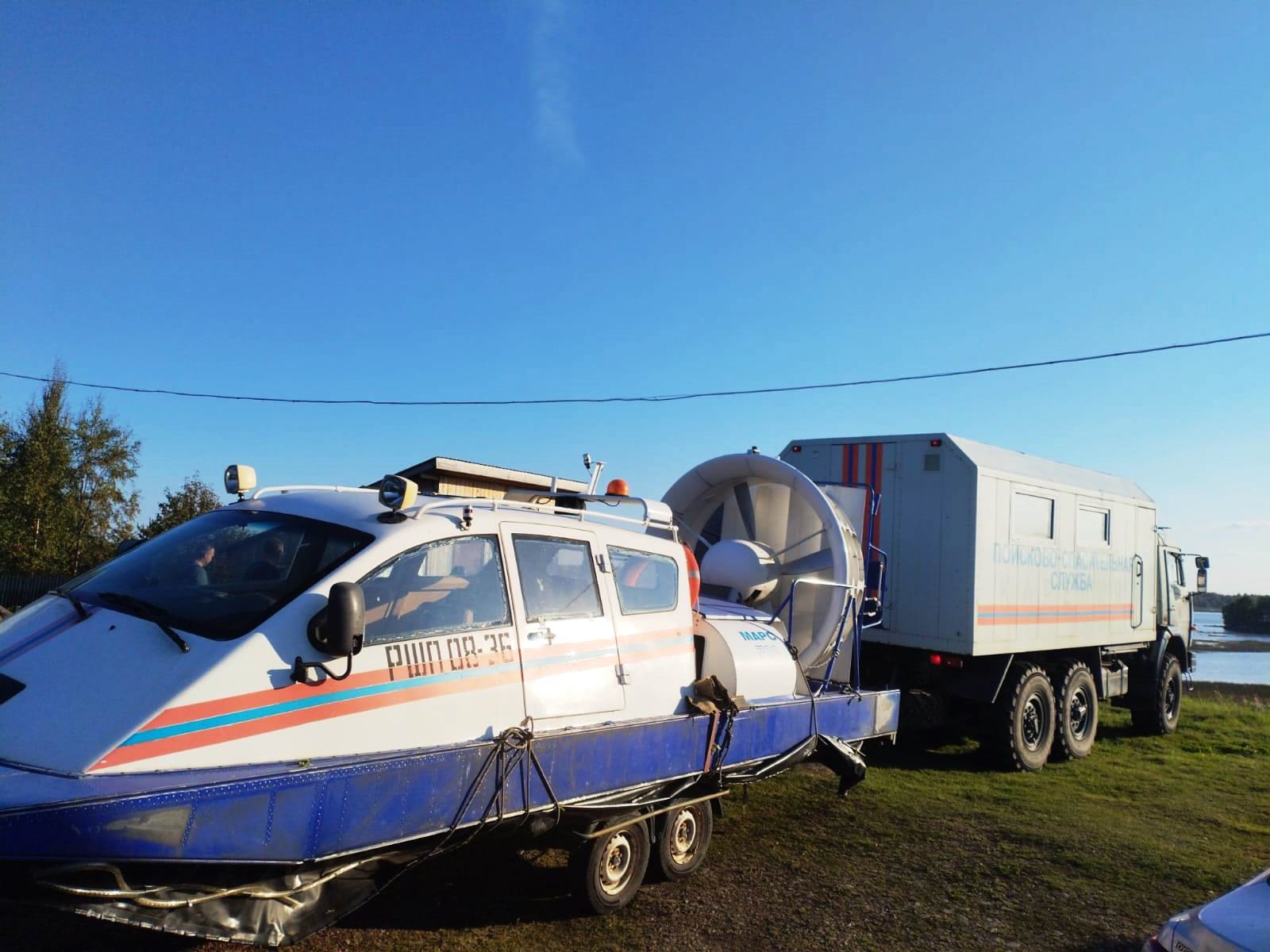 Кемский спасательный отряд получил судно на воздушной подушке