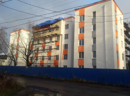 Заброшенный дом в Лахденпохье достроят для расселения аварийного жилья