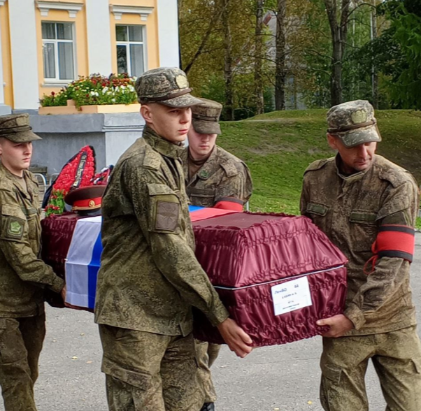 Жители Сегежского округа простились с земляком, погибшим в зоне СВО