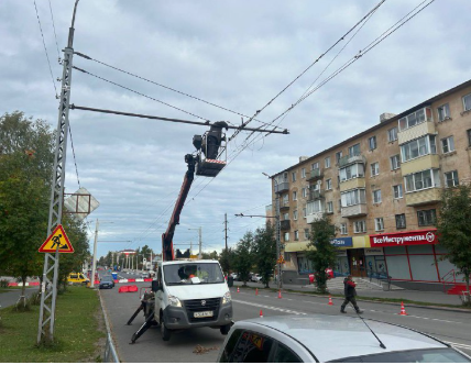 В Петрозаводске готовятся к запуску троллейбусов по Лобановскому мосту
