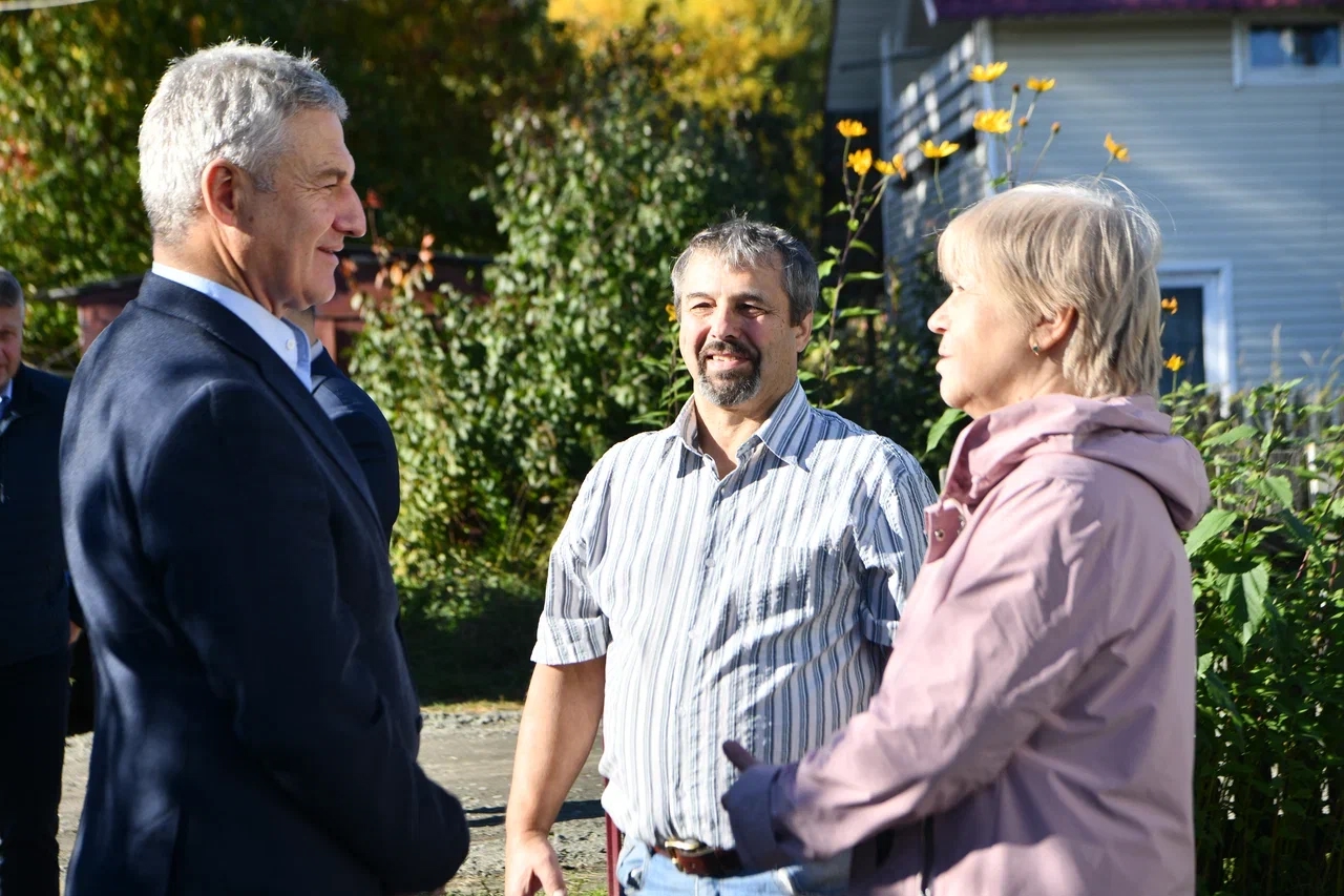 Артур Парфенчиков дал старт газификации Соломенного