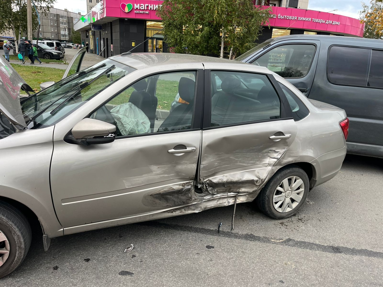 Пассажир пострадала во время ДТП на Древлянке