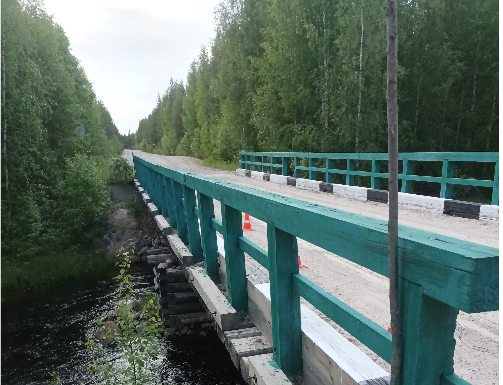 Два моста отремонтировали в Калевальском районе