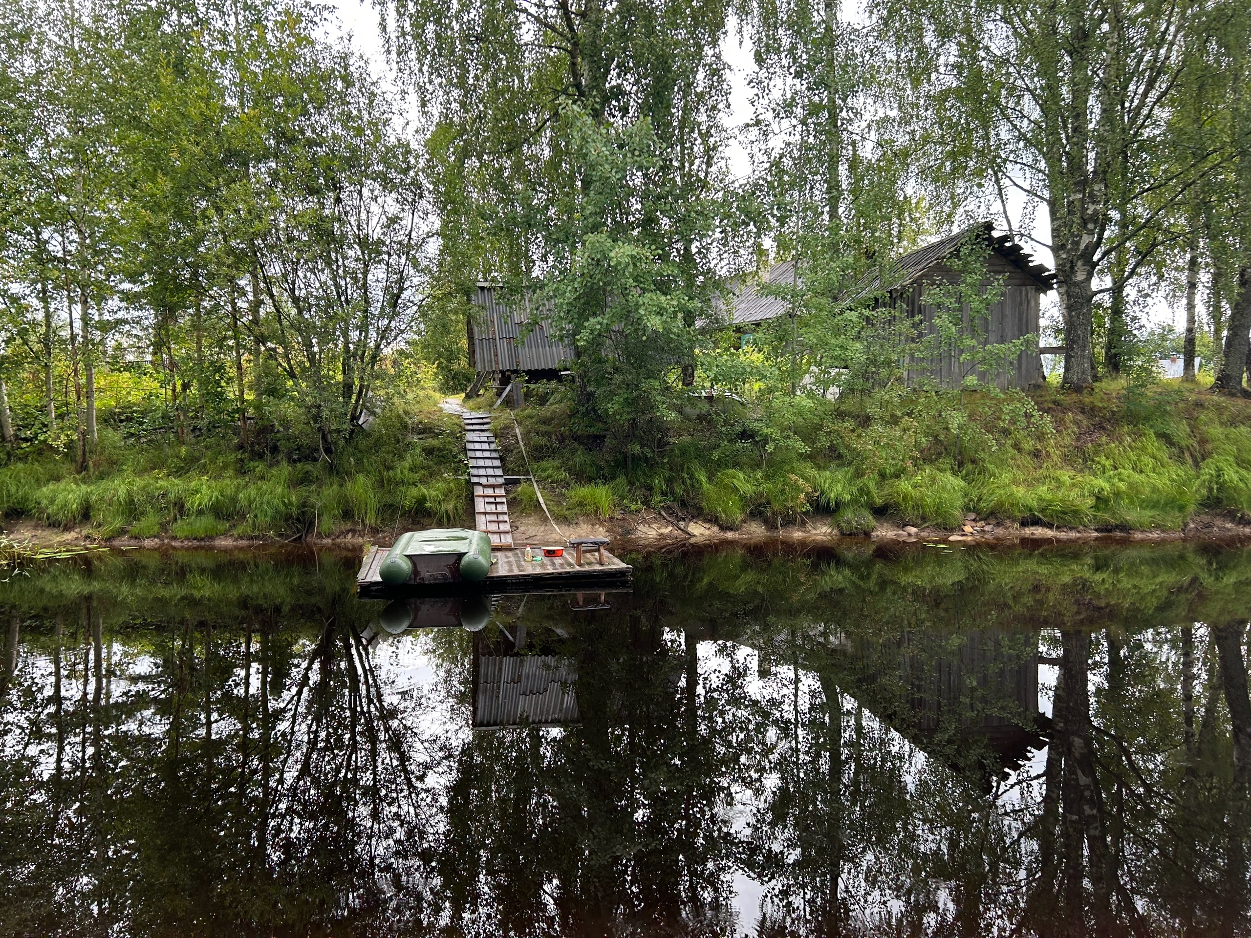 В карельском поселке открыли «Домик у реки»