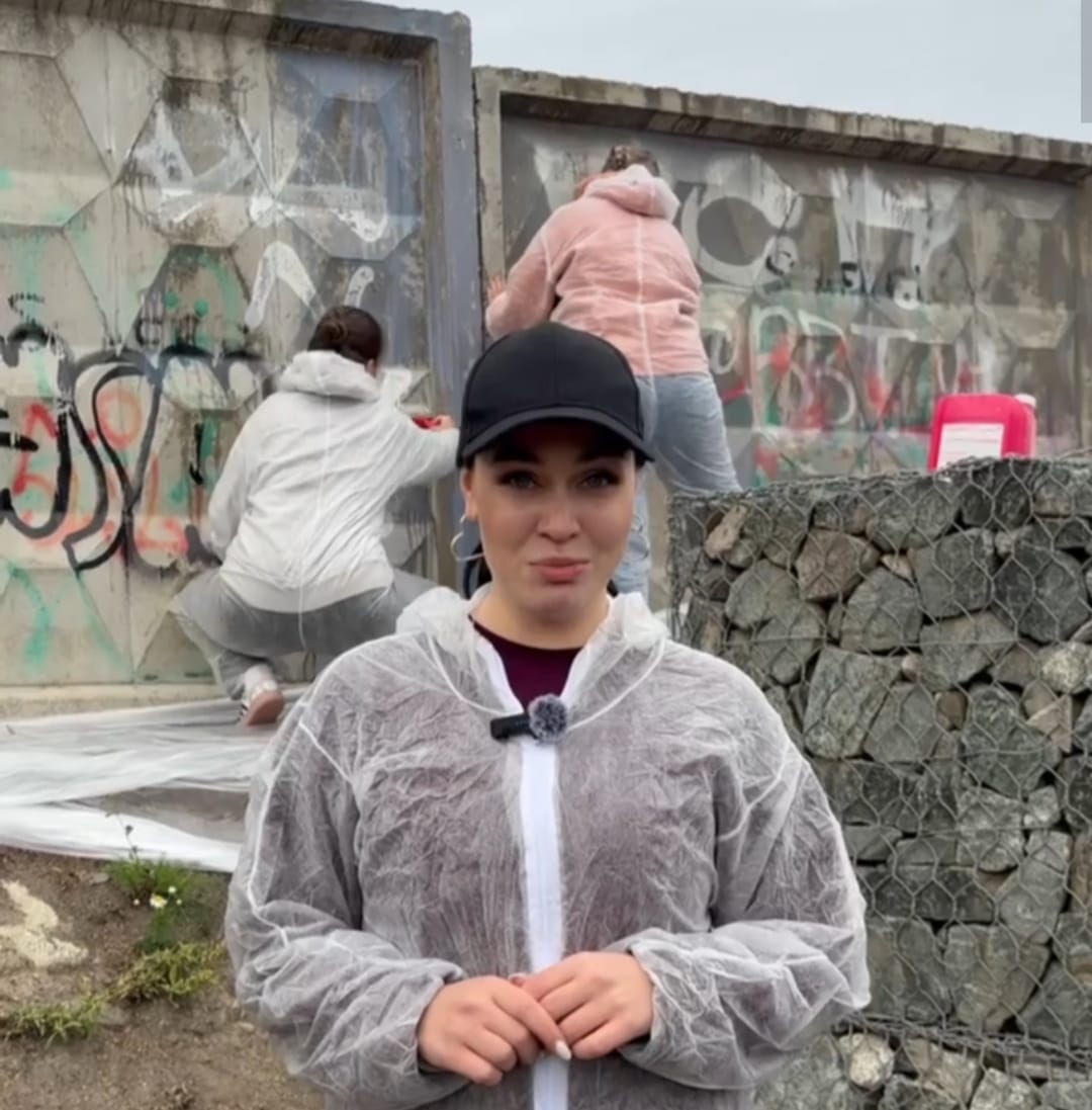 Новая парковка у железнодорожного вокзала в Петрозаводске заиграет яркими граффити