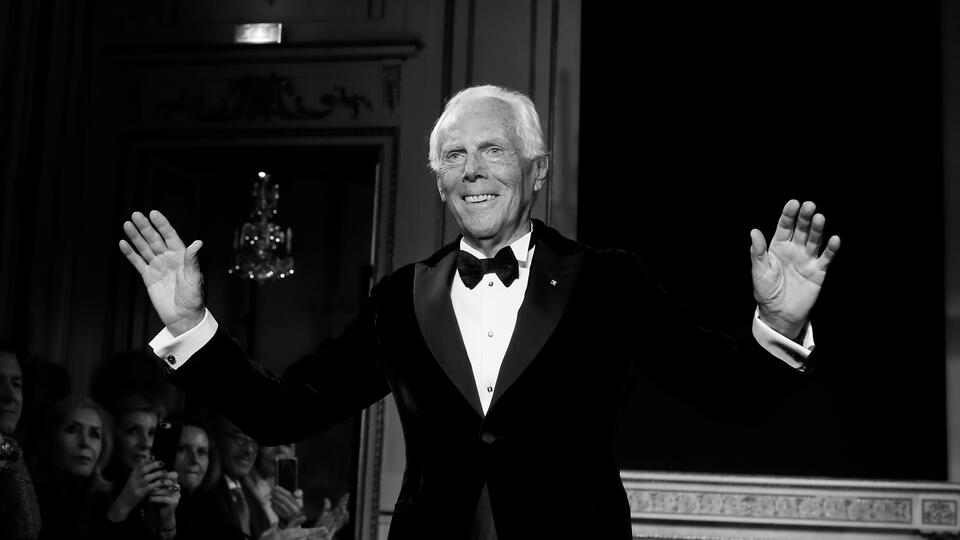 Умер Джорджио Армани